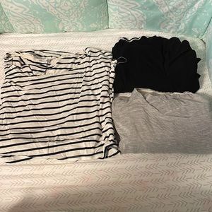 3 breastfeeding/nursing shirts